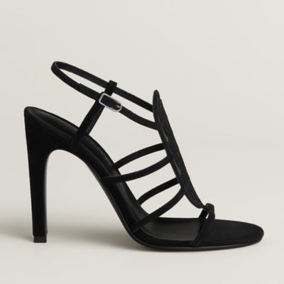 Black - Nymphe - Hermès women's shoes & leather footwear | Hermès USA